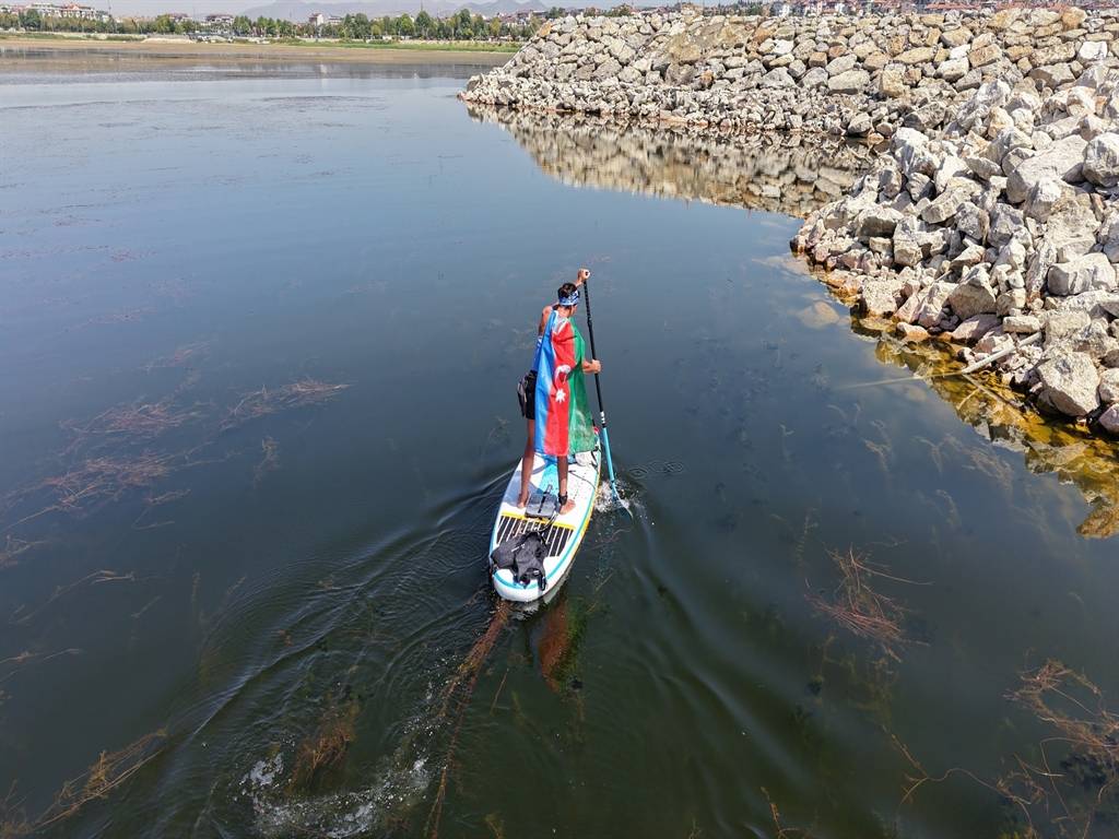 Konya’nın denizi için 58 kilometre kürek çektiler 8